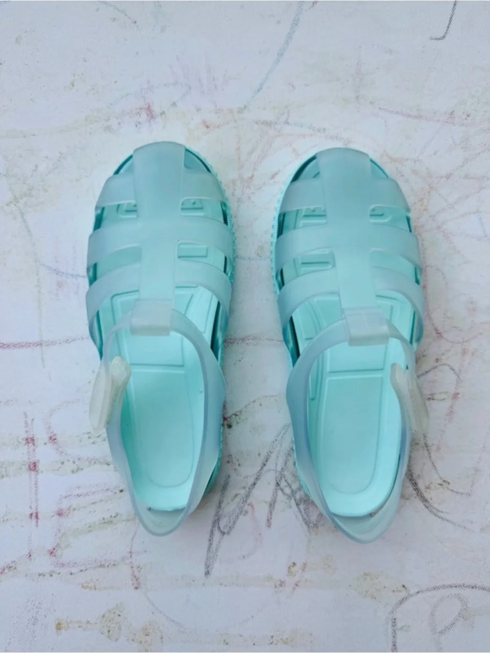 IGOR Mint Jelly Sandals – Kids Size 30